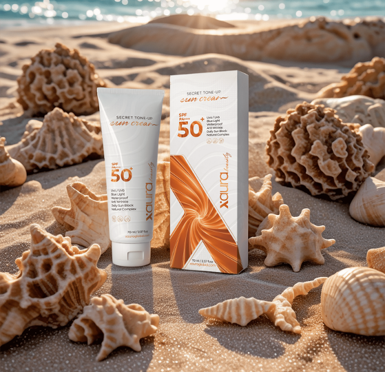X Aura Beauty Sun Cream